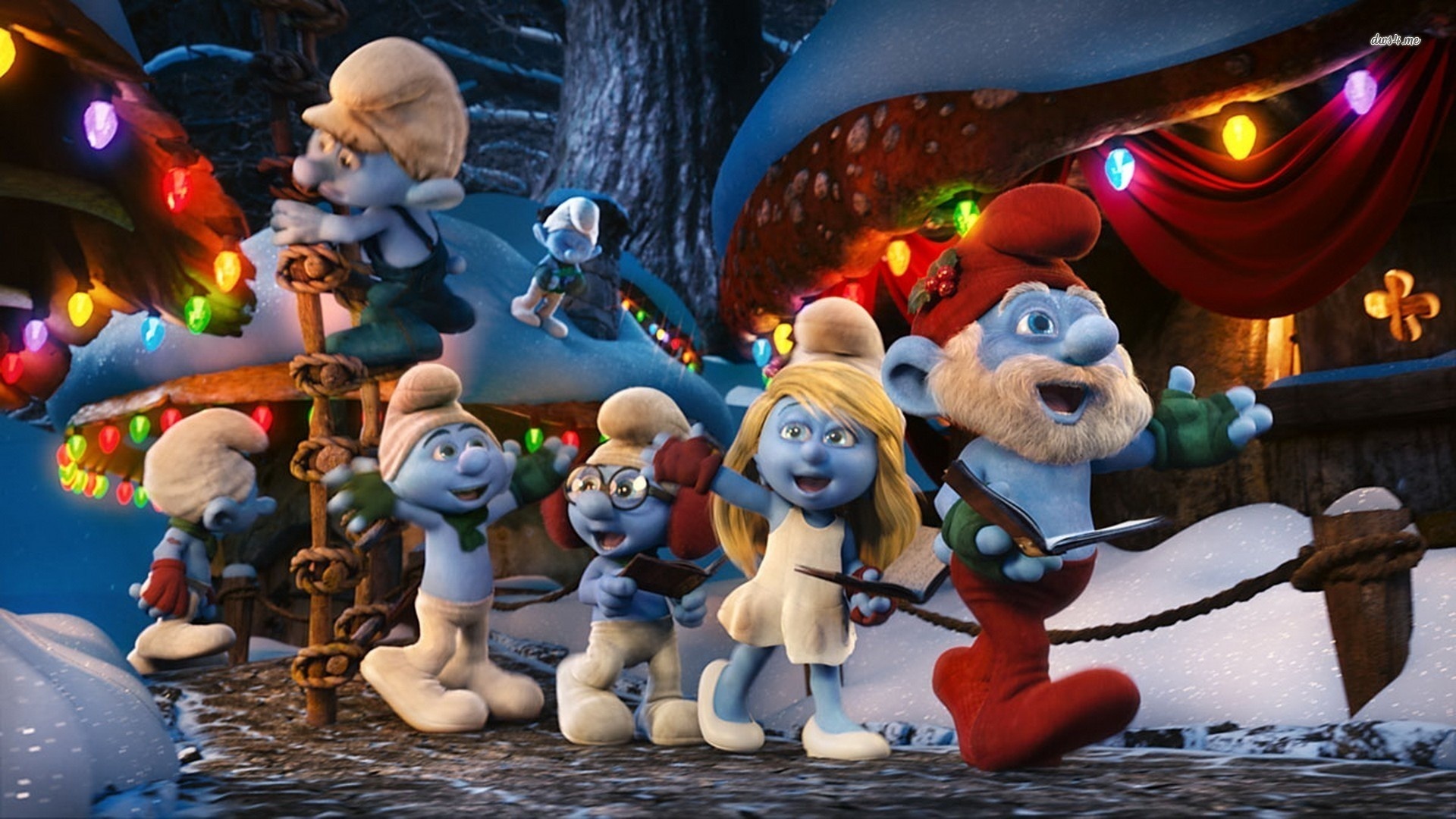 The Smurfs a christmas carol