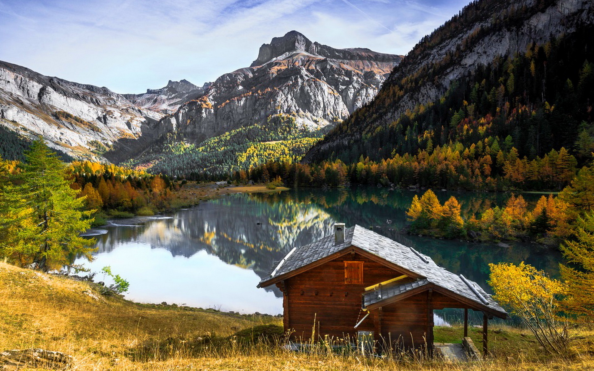 Алтай Фото Природа Домик В Лесу