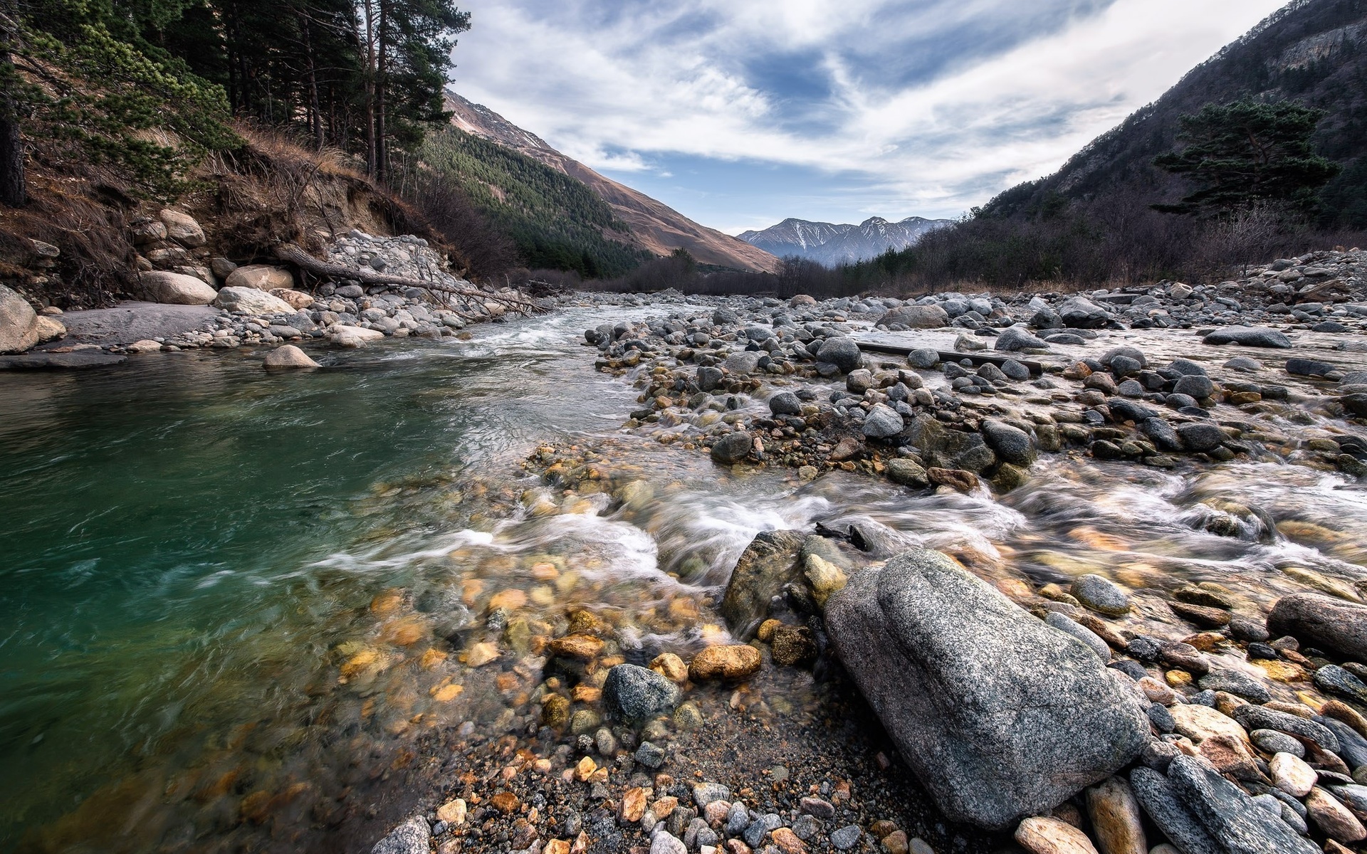 Река Камни Фото