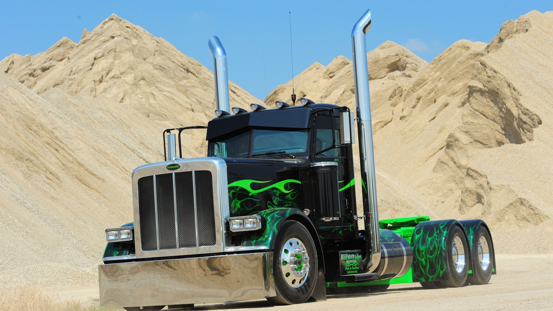 Обои на рабочий стол peterbilt