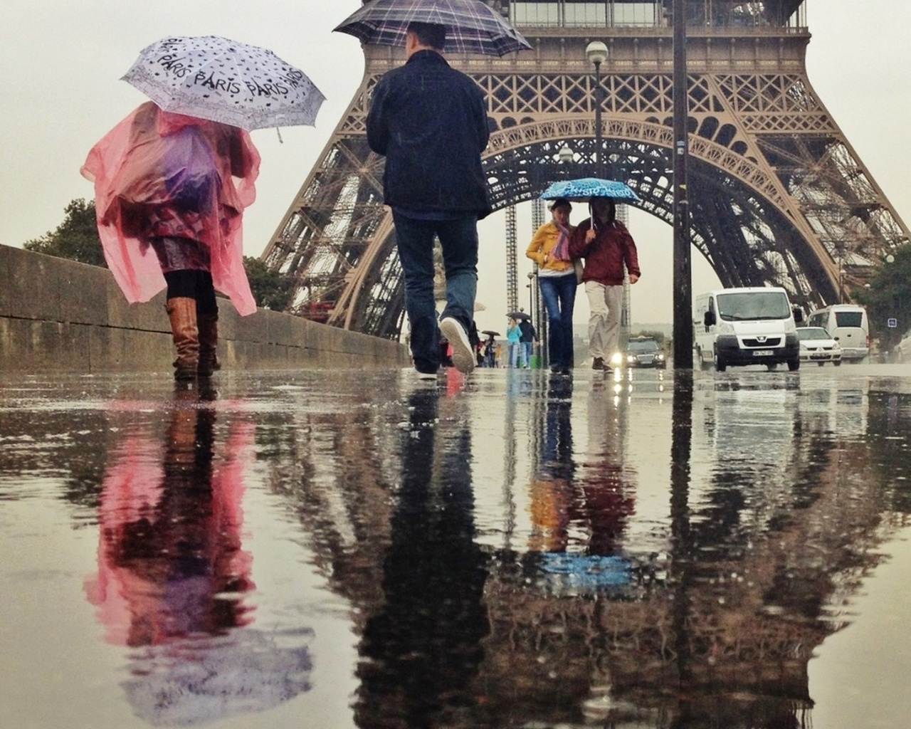 «Париж. Дождливый день» Гюстав