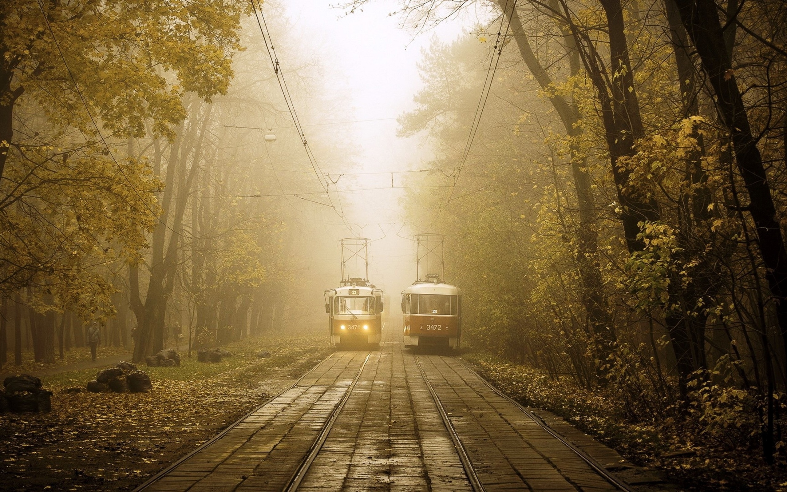 Картинки город в тумане