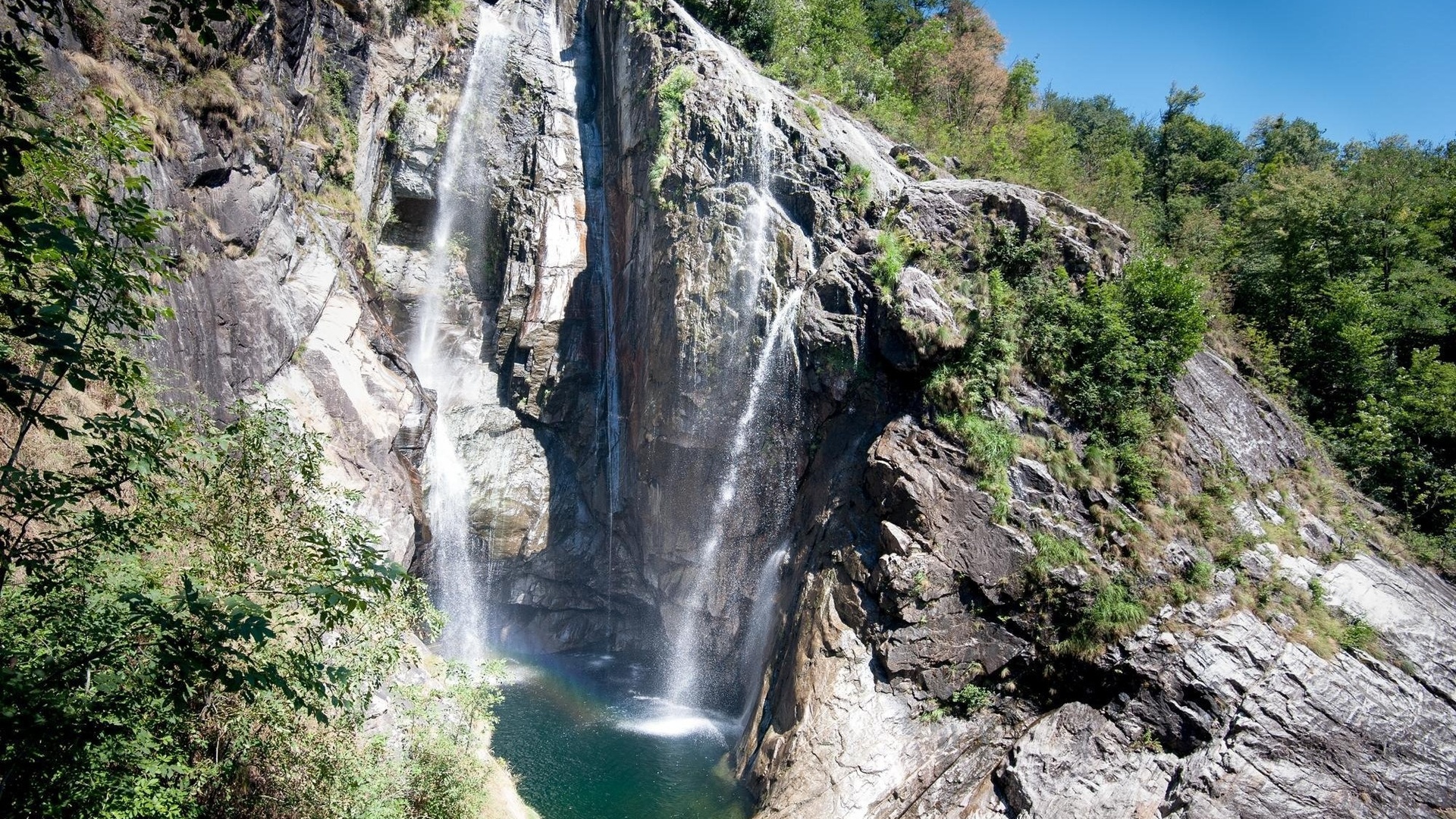 Серебряный каскад водопад фото