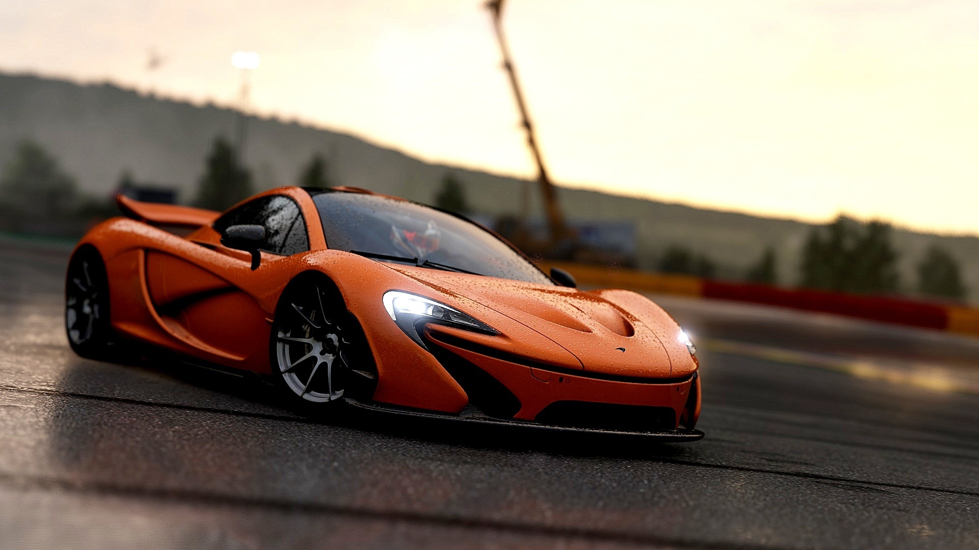 Живые обои mclaren p1