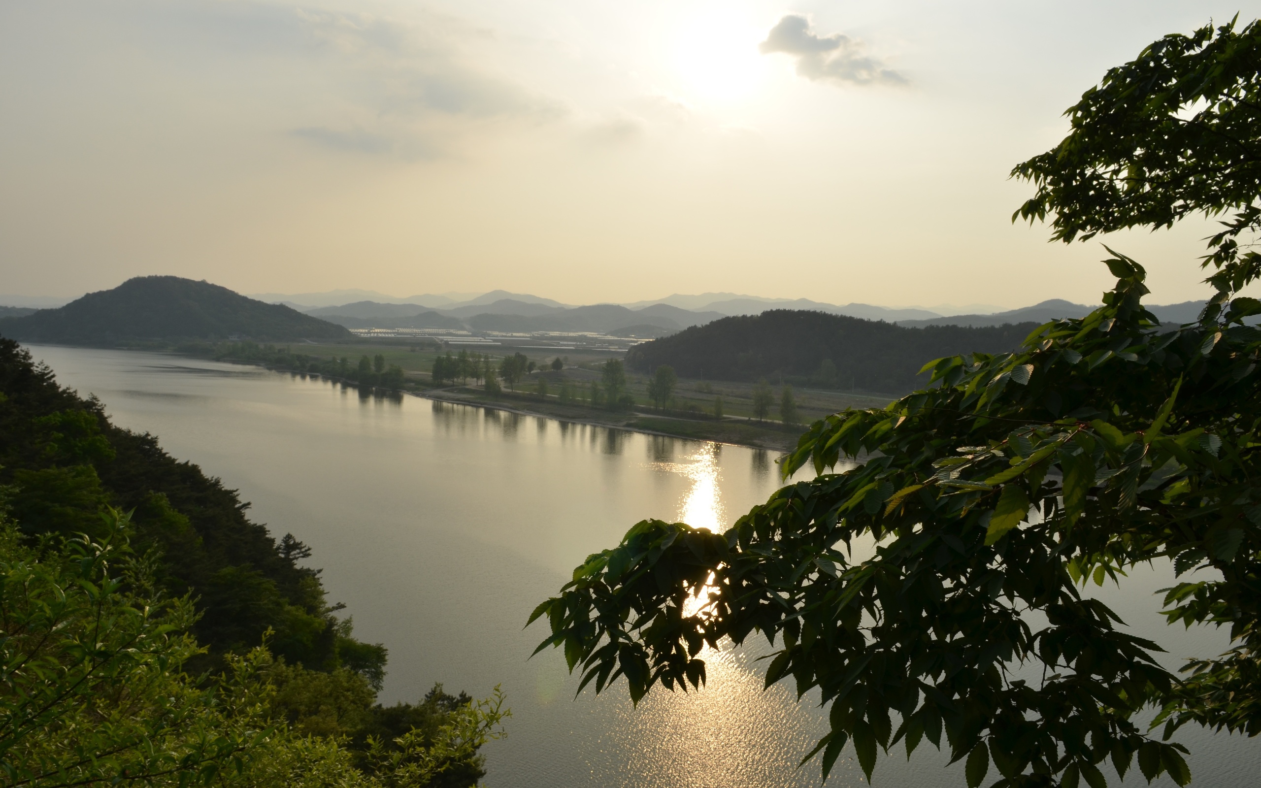 Южная Корея река Сандзу