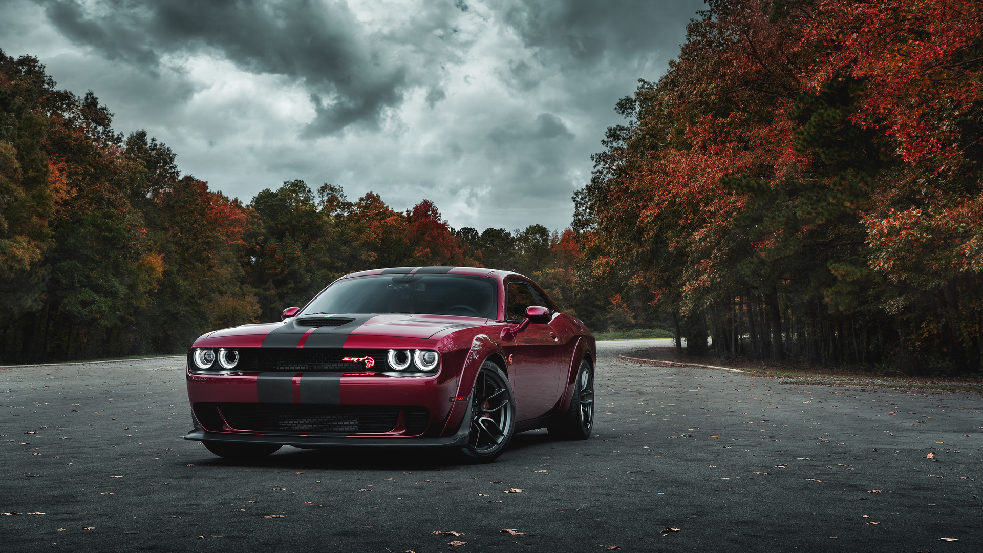 Challenger hellcat обои