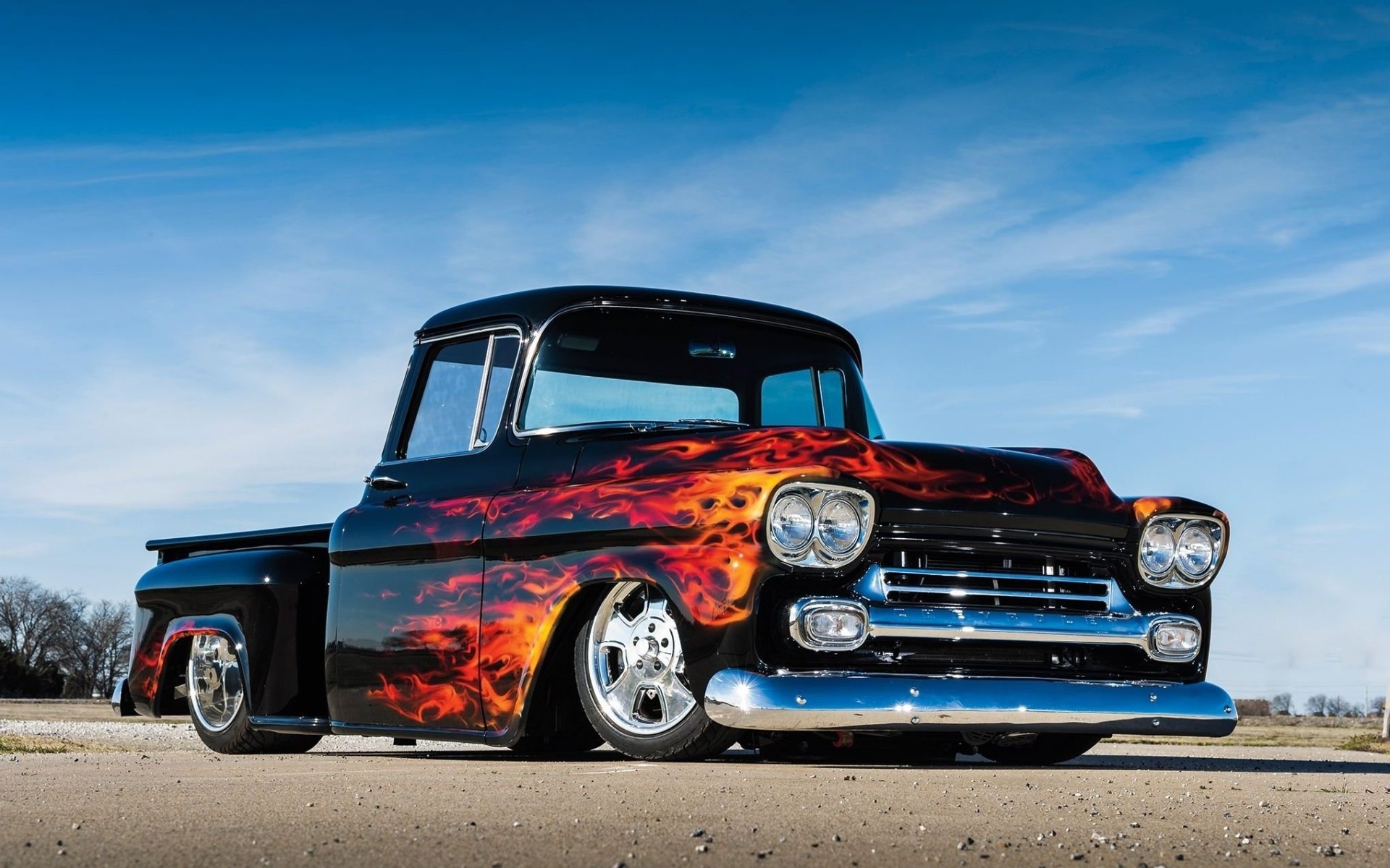 chevrolet apache 1959 hot rod