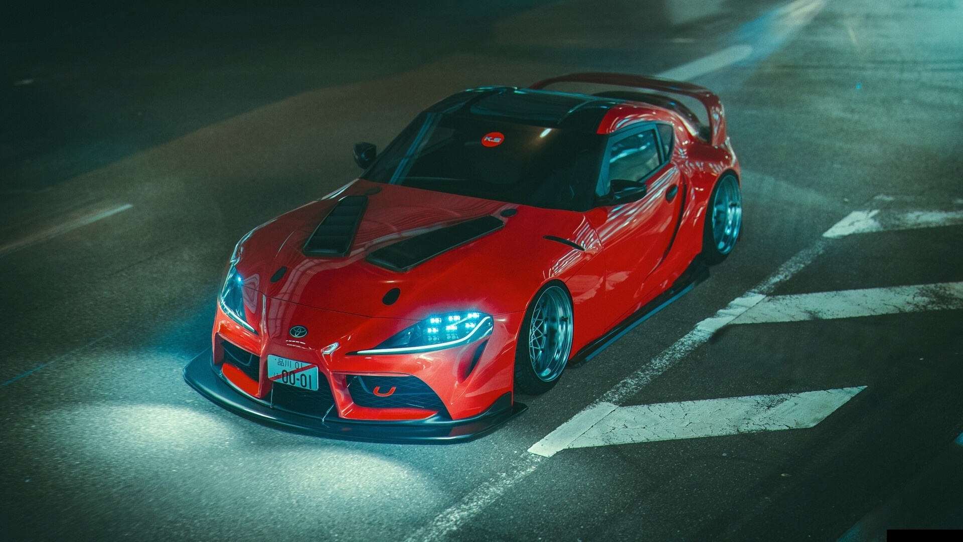 Toyota supra обои