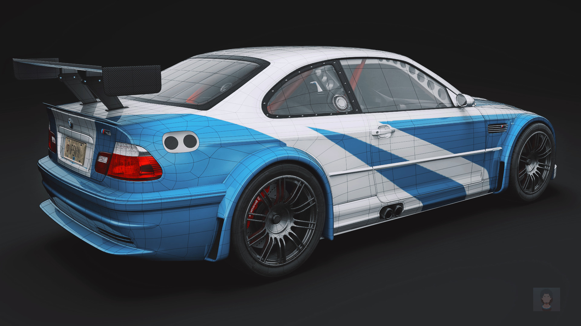 Bmw m3 gtr живые обои