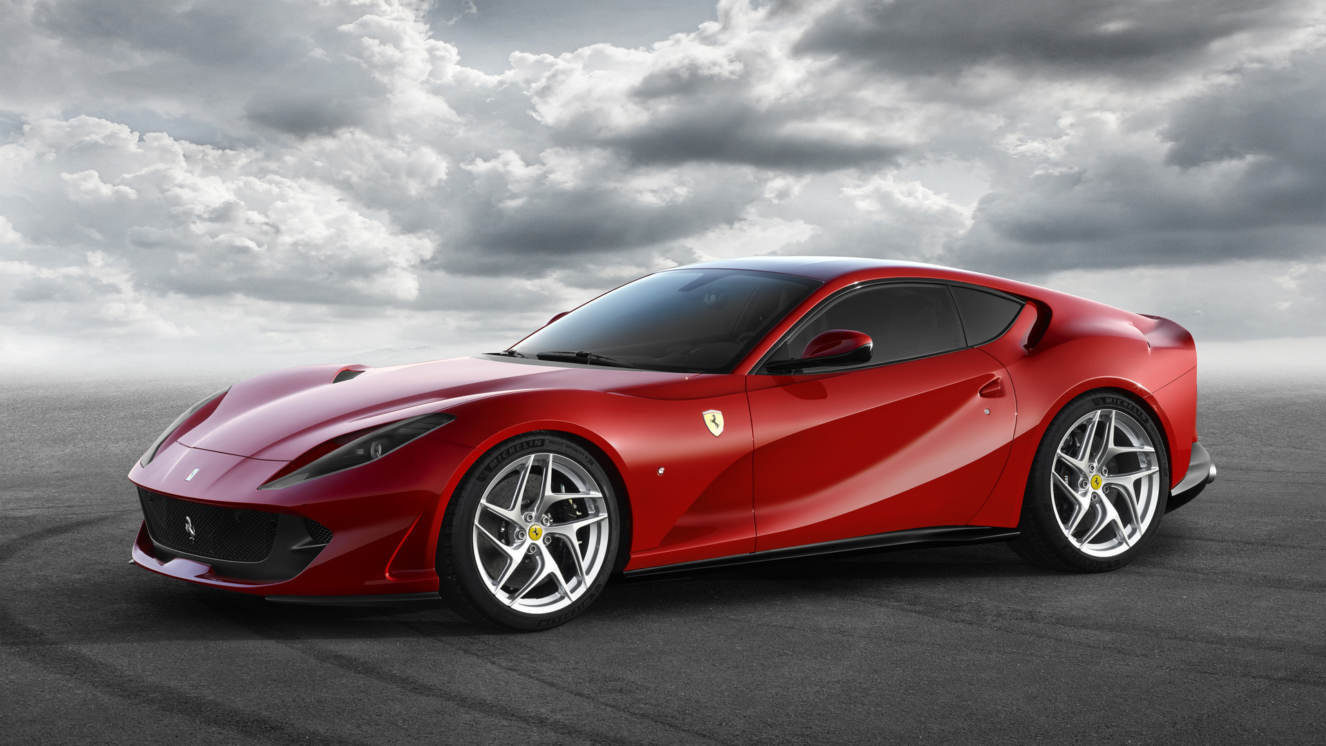 Ferrari 812 superfast обои на телефон