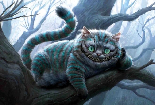чеширский кот :: красивые картинки :: Алиса в стране чудес