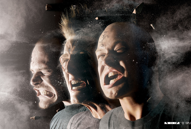 Noisia, split the atom, album, drum & bass