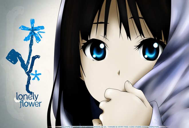 Close, k-on!, akiyama mio, lonely flower