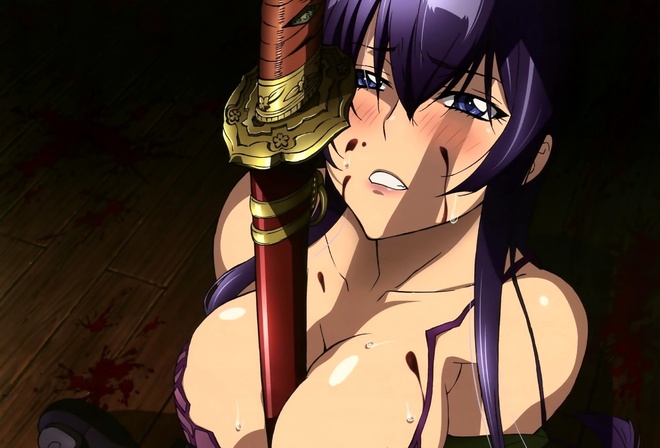 High school of the dead, , , , saeko