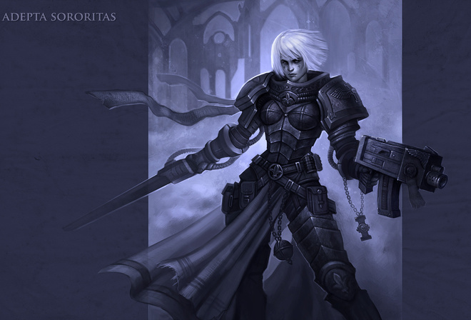 warhammer 40k,  , , adepta sororitas, First-keeper