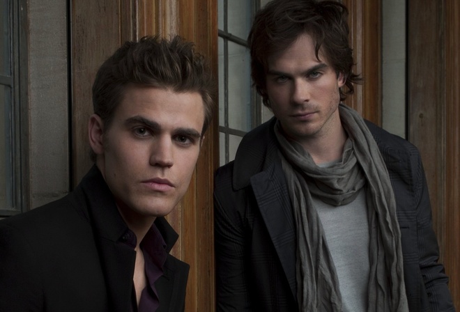 stefan, The vampire diaries, damon, 