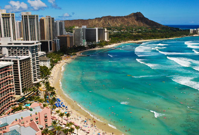 Waikiki, , , , beach, hawaii