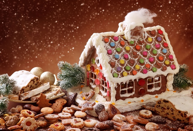 gingerbread, cookie, Winte house, biscuit, december festive, christmas bake, candyland