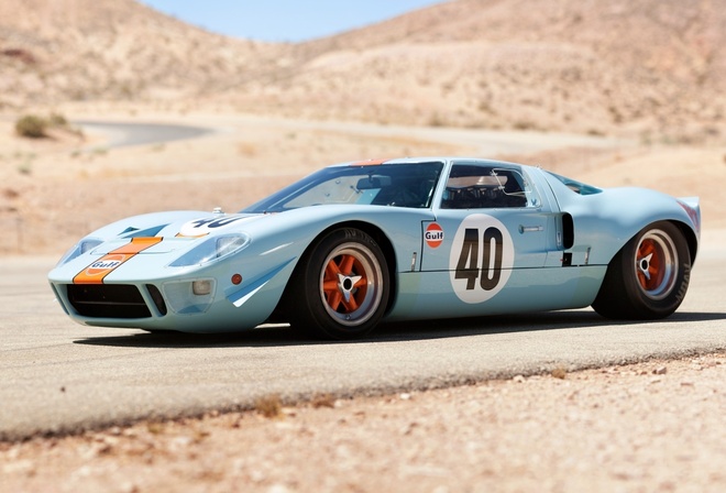 ford, gulf oil, gt40, , , 1968, le mans