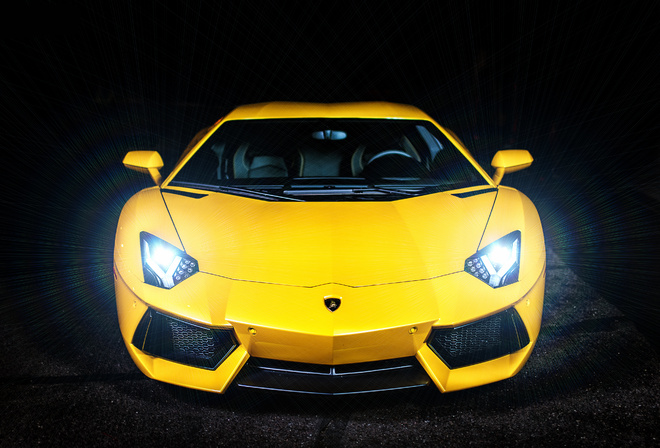 lamborghini, aventador, lb834, lp700-4, yellow, 