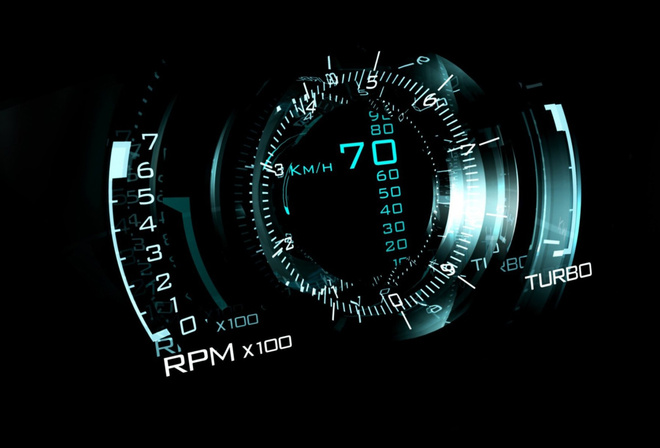 speedometer, abstract