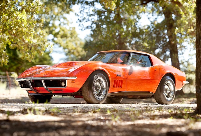 Chevrolet, , 1969, , corvette, stingray, c3, 