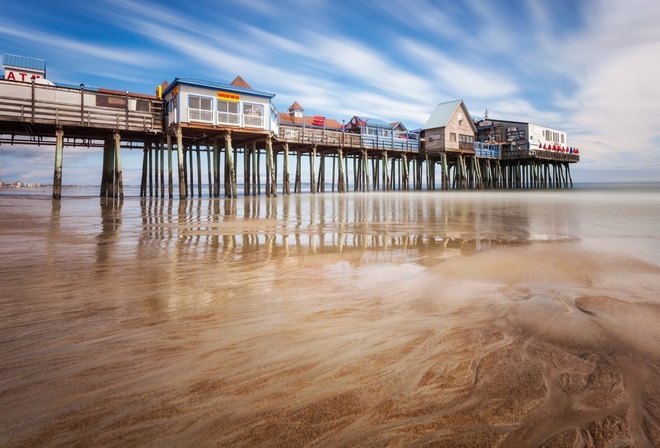 old orchard beach, , maine