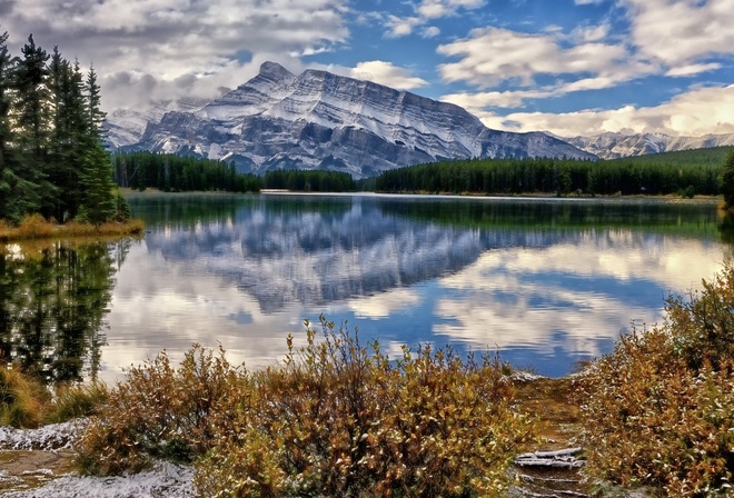 , mount rundle, , banff national park, canada