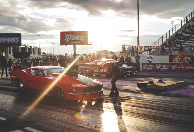 ford, ., mustang, drag, race