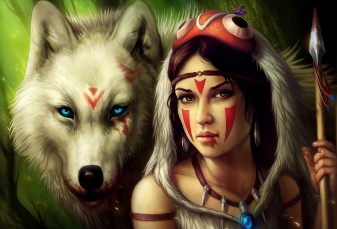 , Princess mononoke, ,  , 