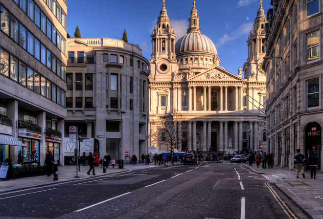 london, , , st pauls cathedral, uk, Ludgate hill, england