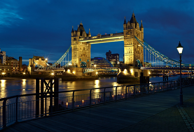 light, england, London, , city, night, uk, river, thames, lantern, tower bridge