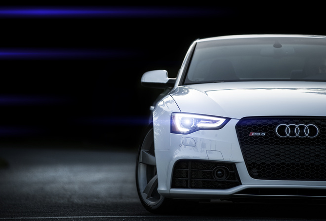 Audi, RS5, white, front, , , 