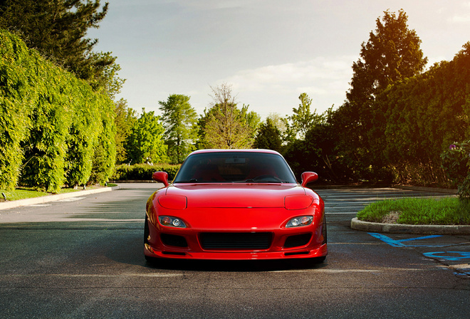 , , rx7, Mazda, garden