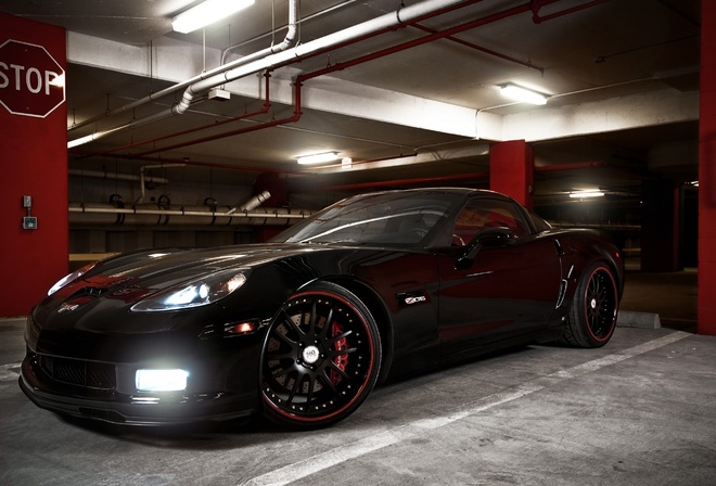 Chevrolet, Corvette, Z06, black, , , ,  , , ,  , STOP