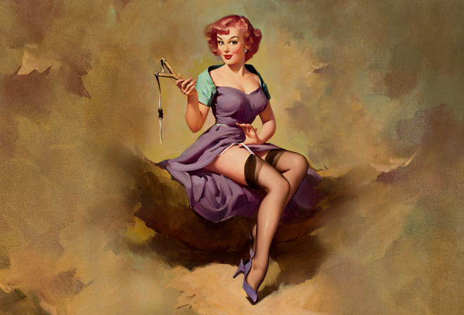 , , pin up, , elvgren