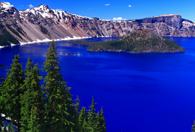 Lake, Mountains, oregon