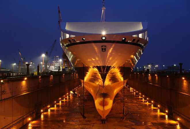 Bore sea, , ship, , anchores, lights, dry dock, , 