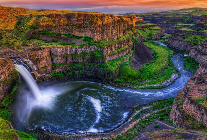 , , , Palouse falls