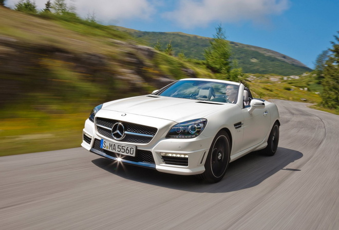 Auto, Mercedes-Benz, SLK55, AMG