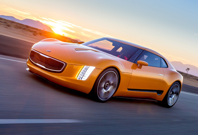 Kia GT4 Stinger Concept, Sport Car, 2014, Pictures