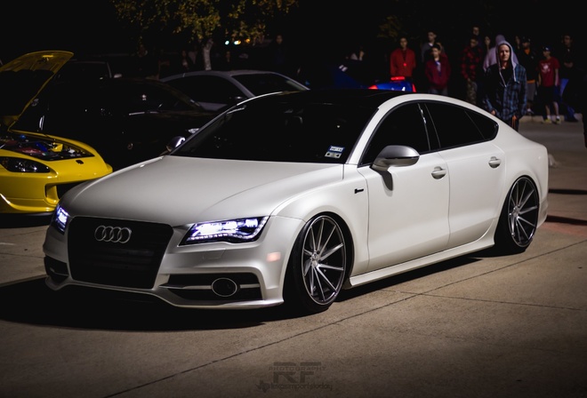 audi a7, car, tuning