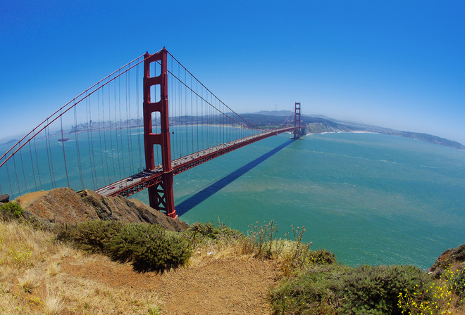 golden gate, san francisco, california, ocean, bridge, usa