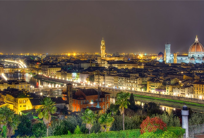 city, light, night, water, reflextion, bridge