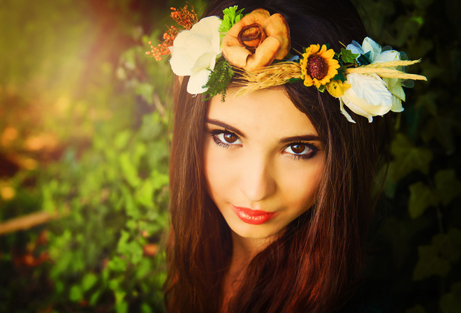 Beauty, Nature, Female, Forest, Girl, Green, Model, Nature, Portrait, Pretty