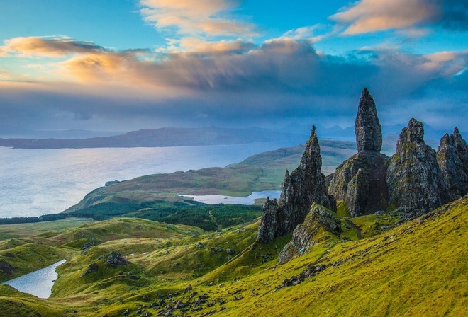 Old Man of Storr, Isle of Skye, Scotland,  ---,  , , , , , 