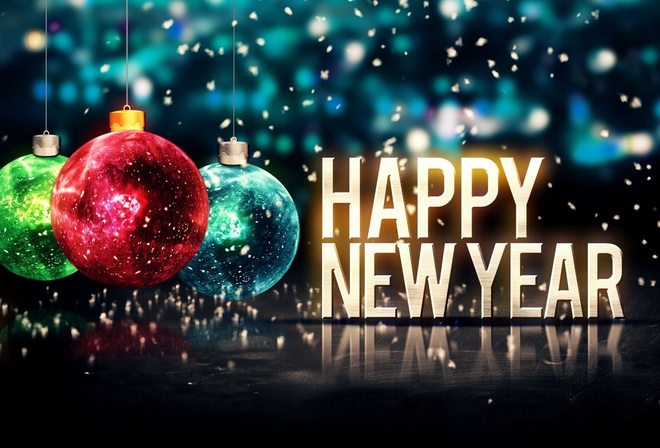   , , , , Happy New Year, Ornament