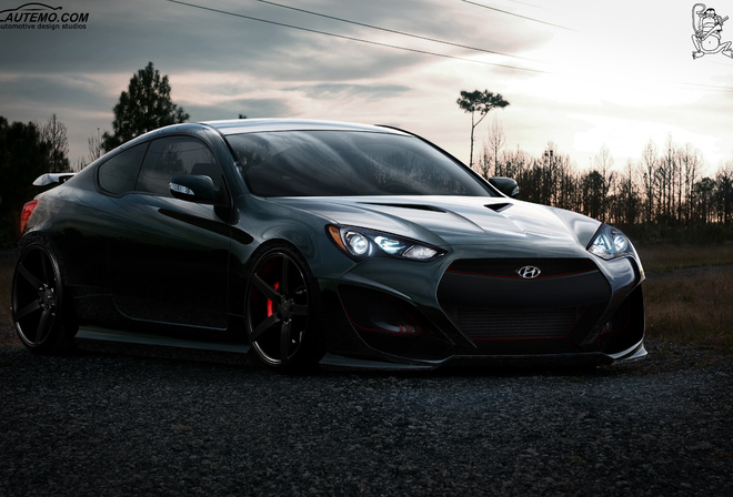 Hyundai, Genesis, Coupe, 