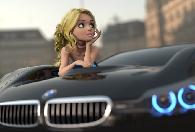 Thalia, Nice Day, Nice Car, 3d