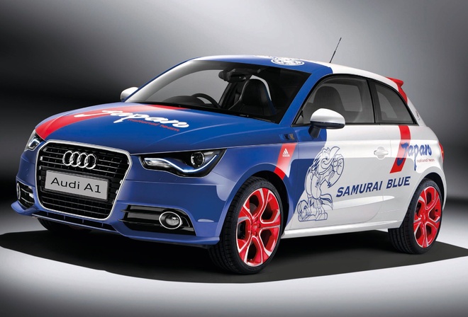 , Audi, A1, Samurai Blue